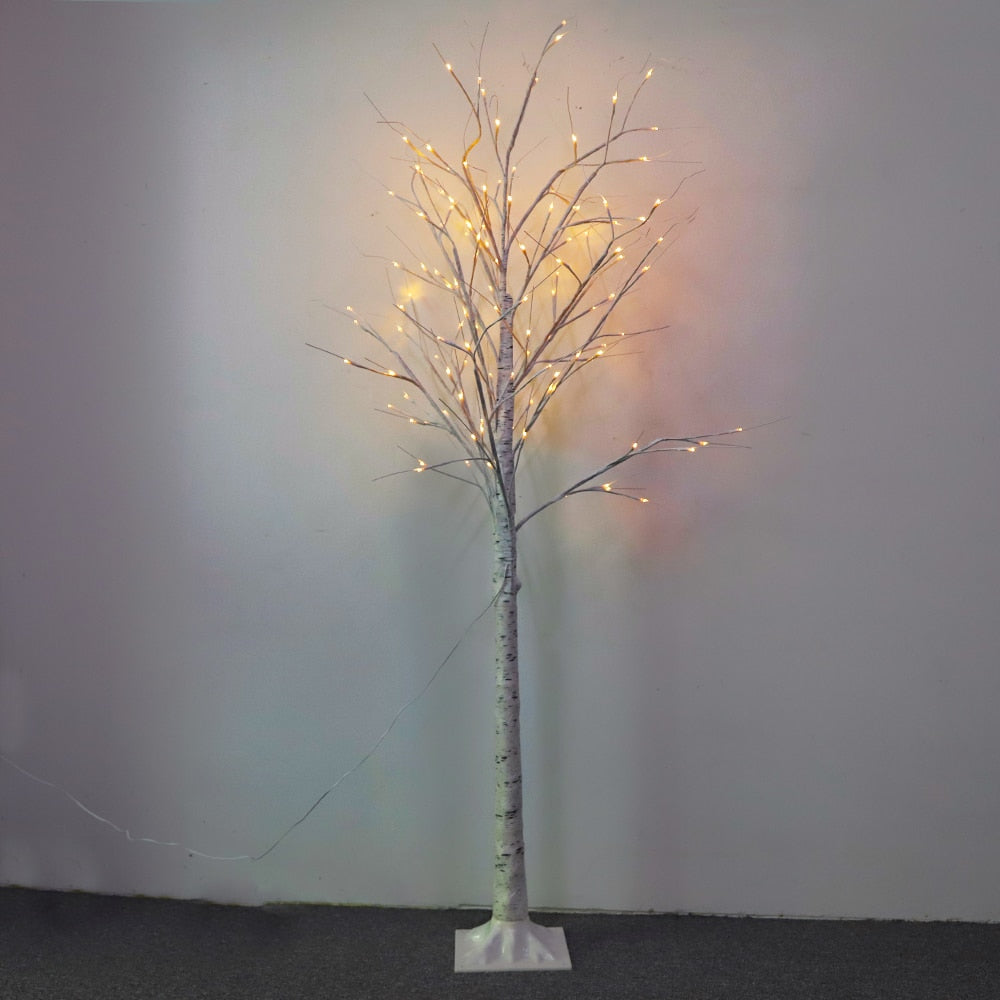 Birch tree decoration lights