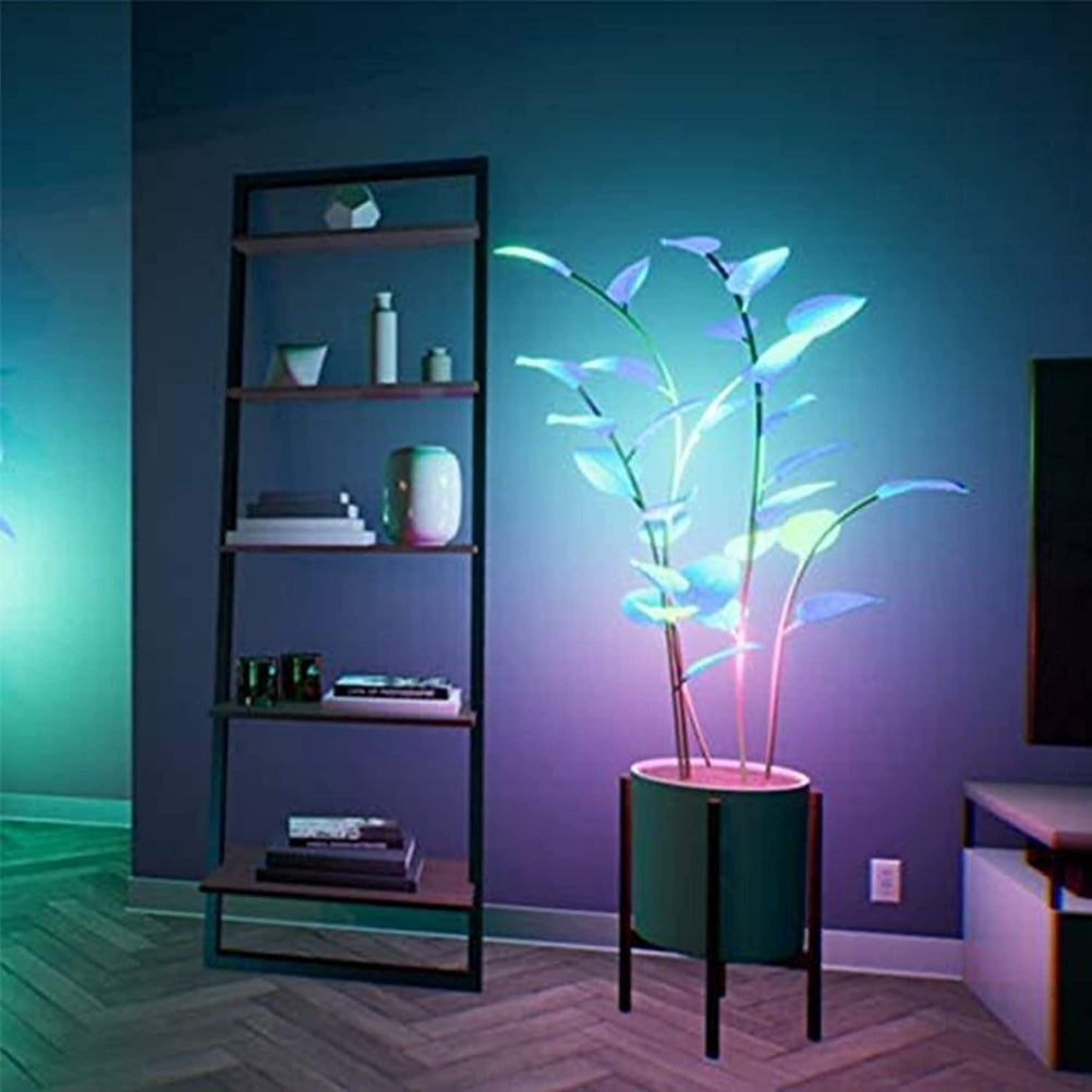 Plant Lamp LED Night Lights Artificial Houseplant Bonsai Plant Lamps LED Decor Plant For Home Decor Bedroom Plant Lights Decor