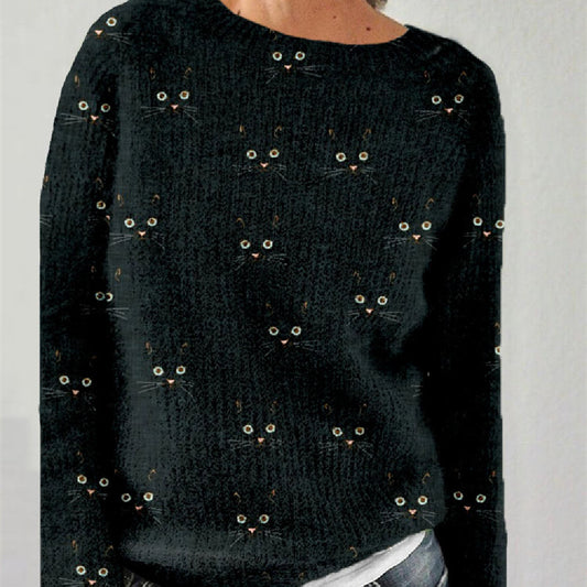 Women's Sweater Casual Velvet Sweater
