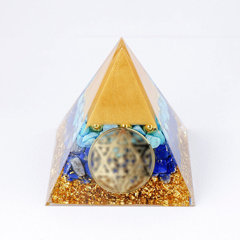 Fashion Crystal Stone Pyramid Ornaments