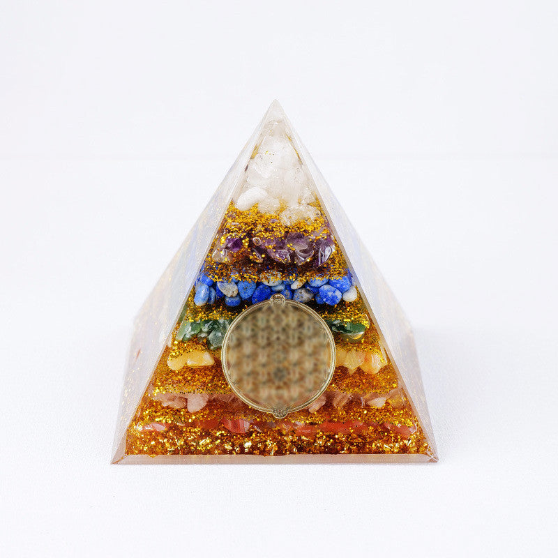 Fashion Crystal Stone Pyramid Ornaments