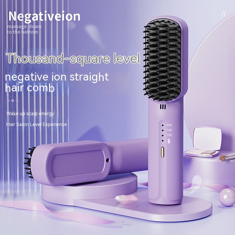 Charging Straight Comb Negative Ions