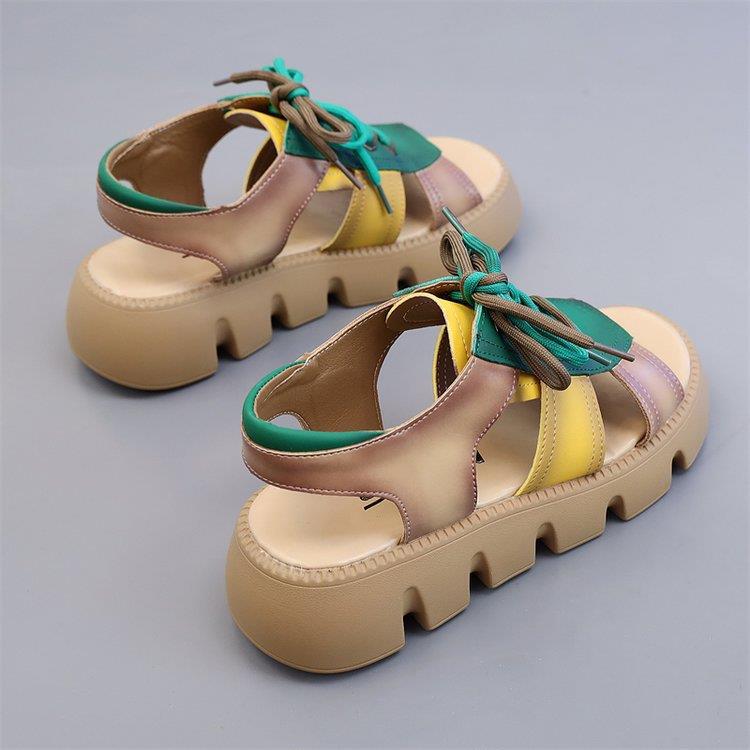 Retro Roman Sandals Women's Summer New Platform Platform Platform