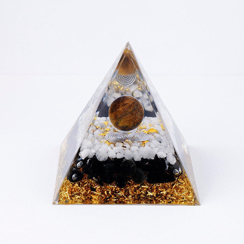 Fashion Crystal Stone Pyramid Ornaments