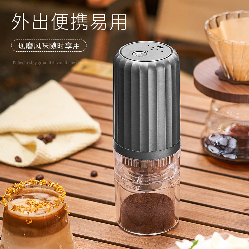 Coffee Grinder Electric Bean Grinder Household Small Automatic Coffee Bean Grinder Portable Espresso Coffee Machine Charging